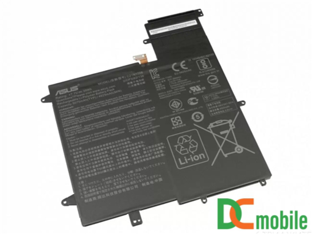 Pin laptop Asus ZenBook Flip S UX370U UX370UA UX370F UX370UAR UX370UAF UX370UA, C21N1706 (ZIN) – 2 CELL