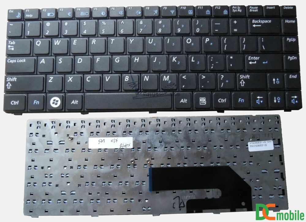 Bàn phím laptop Samsung X418 X420 NP-X420 NP-X418 – X418 ĐEN