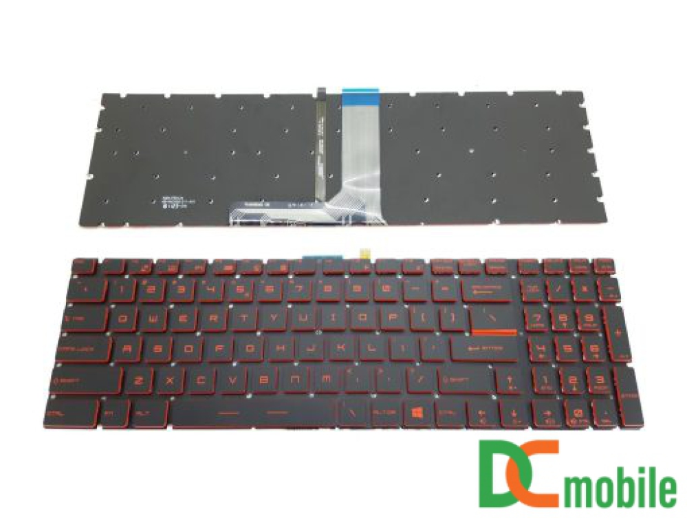 Bàn phím laptop MSI Steelseries CX62 CX72 GE62 GE72 GS60 GS70 GV62 GT62 GT72 GL62 GL72 WS60 GP63 GP73 GF62 GF72 (LED ĐỎ, BH 6TH )