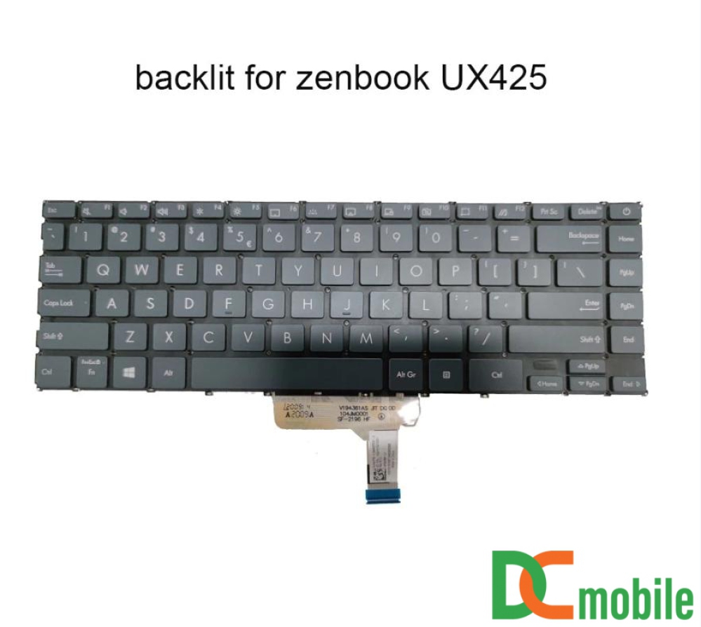 Bàn phím laptop Asus Zenbook 14 UX425 UX425 UX425JA UX425UA UX425EA (CÓ ĐÈN)