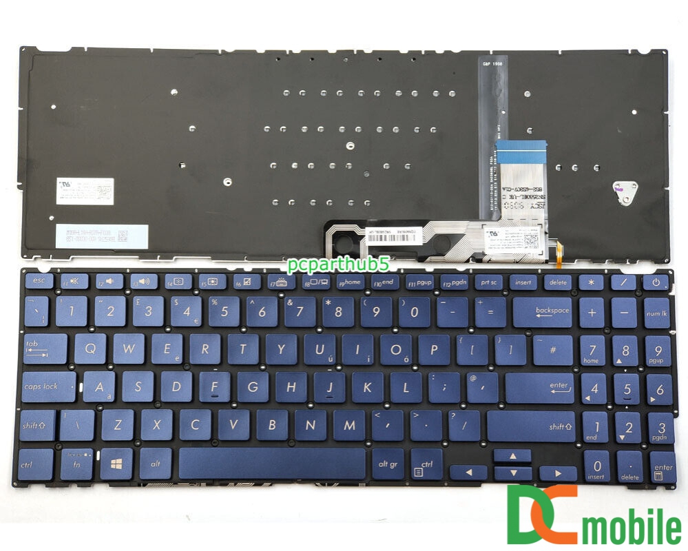Bàn phím laptop Asus Zenbook UX533 UX533F UX533FD UX533FN – XANH (BH 6TH)