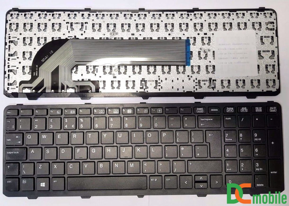 Bàn phím laptop HP Probook 450 G0, 450 G1, 450 G2 – PROBOOK 450 (CÓ KHUNG)