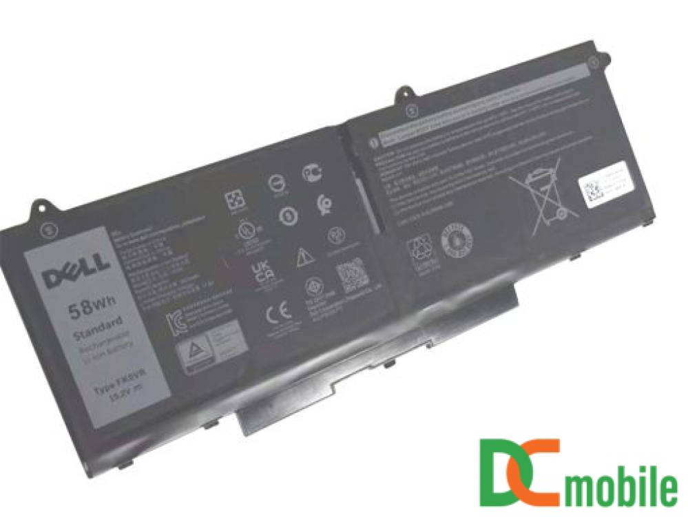 Pin laptop Dell Latitude 7330 7430 7530, Latitude 5330 5430 (Gen 12), FK0VR 07KRV 58WH (ZIN) – 4 CELL *KO KÉN WH*