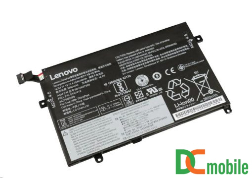 Pin laptop Lenovo ThinkPad E470 E470C E475, 01AV411 01AV412 01AV413 (ZIN) – 3 CELL