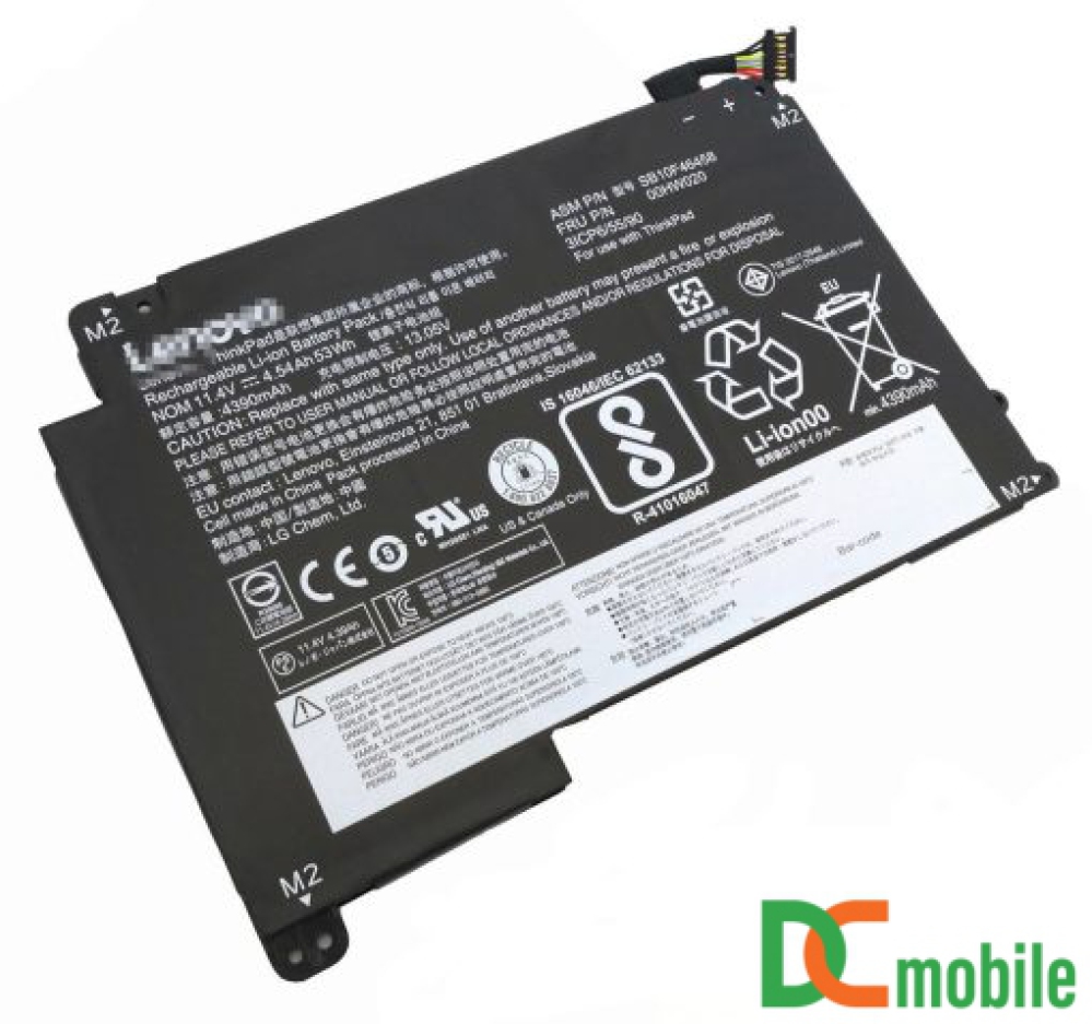 Pin laptop Lenovo Thinkpad Yoga 14 460, Yoga 460, ThinkPad P40, 00HW020 00HW021 SB10F46458 SB10F46459 (ZIN) – 3 CELL