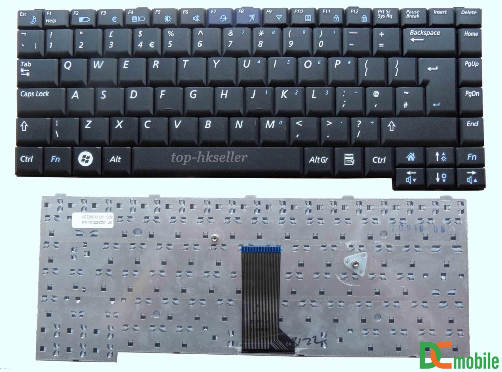 Bàn phím laptop Samsung Q310 Q308 – Q310