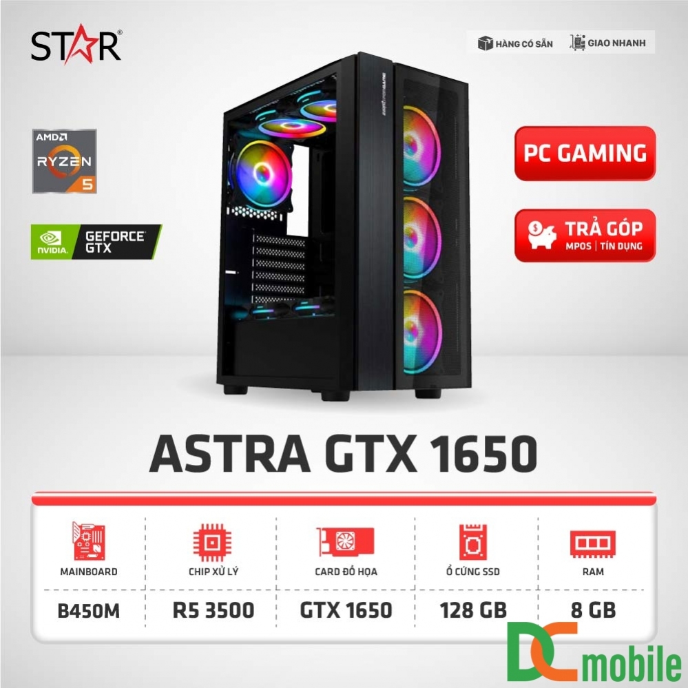 Cấu Hình Gaming ASTRA GTX 1650