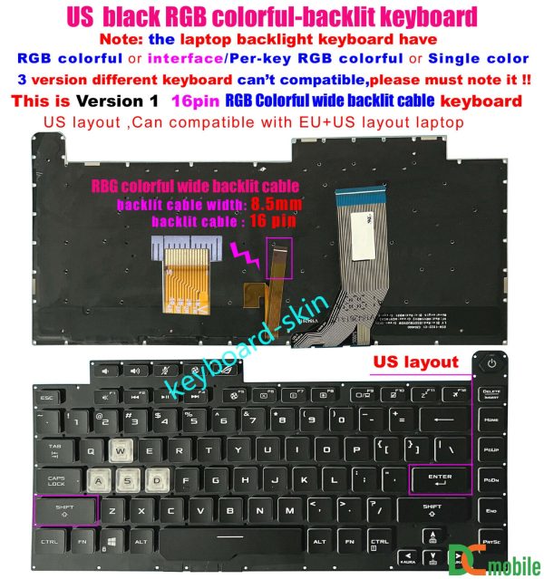 Bàn phím Asus ROG Strix Scar III G G531