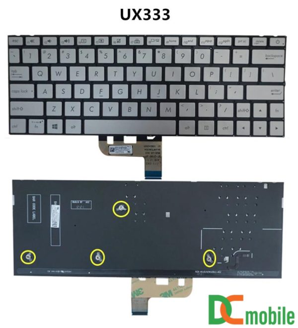 Bàn Phím Laptop Asus Zenbook 13 Ux333