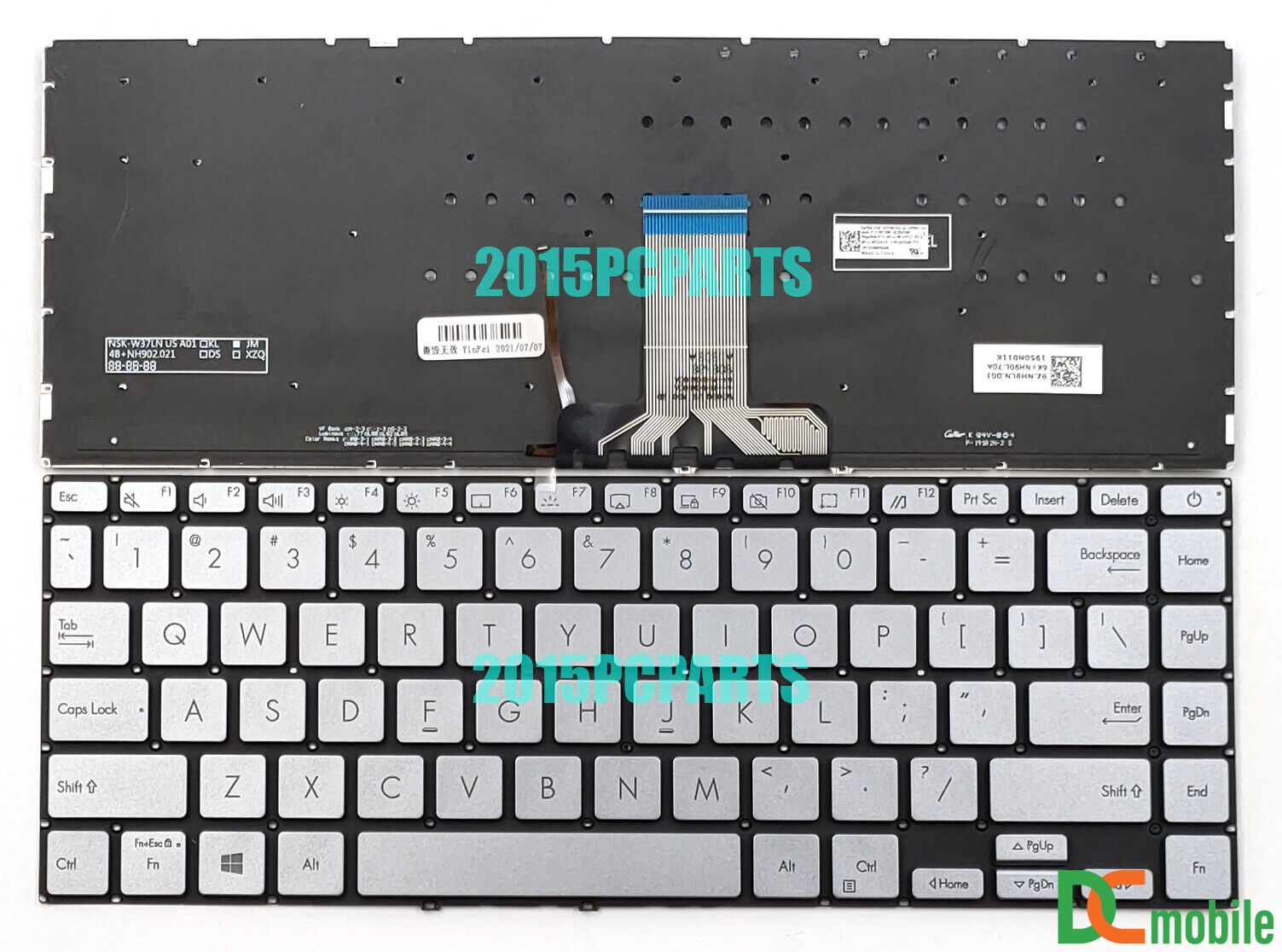Bàn phím laptop Asus Zenbook 14 UX434IQ