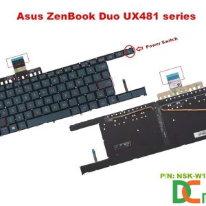 Bàn phím Asus ZenBook Duo UX481