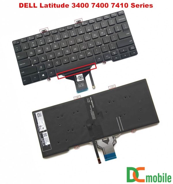 Bàn phím laptop Dell Latitude 3400