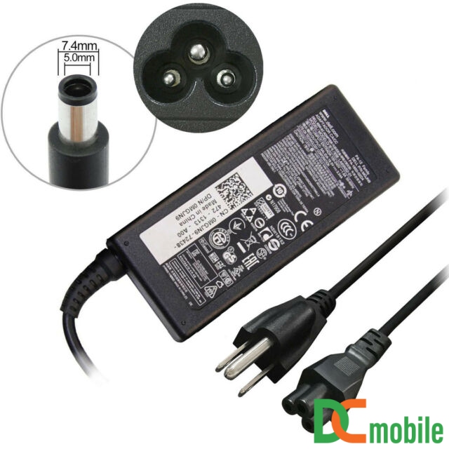 Sạc laptop Dell 19.5V-3.34A Đầu kim