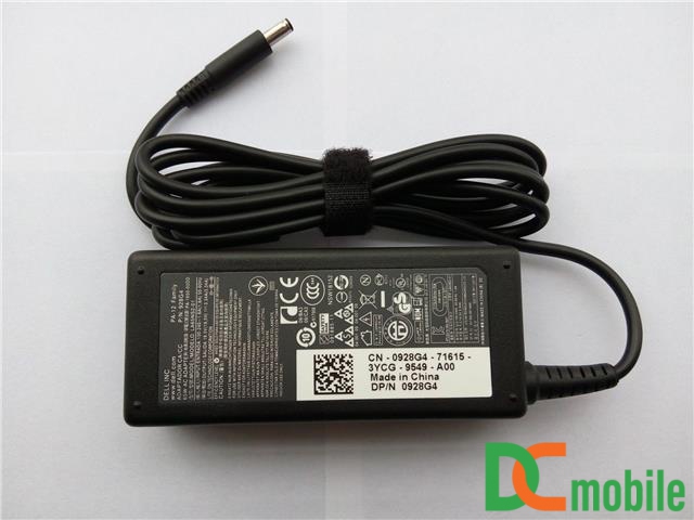 Sạc laptop Dell 19.5V-3.34A Kim nhỏ