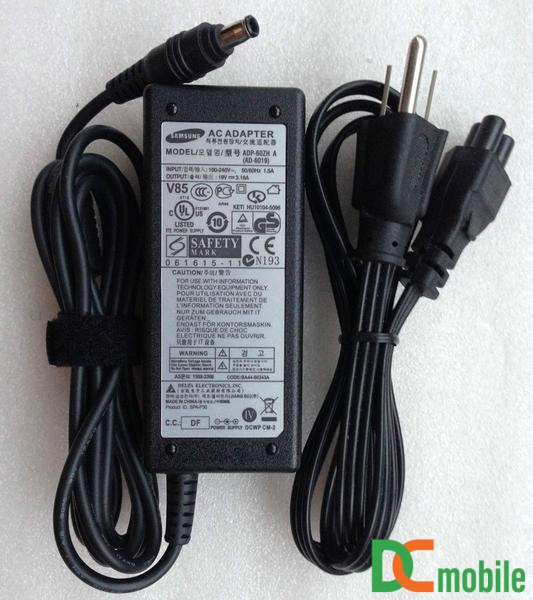 Sạc laptop Samsung 19V-3.16A – OEM