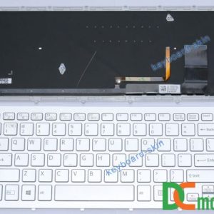 Bàn phím laptop Sony Vaio SVF15N BẠC
