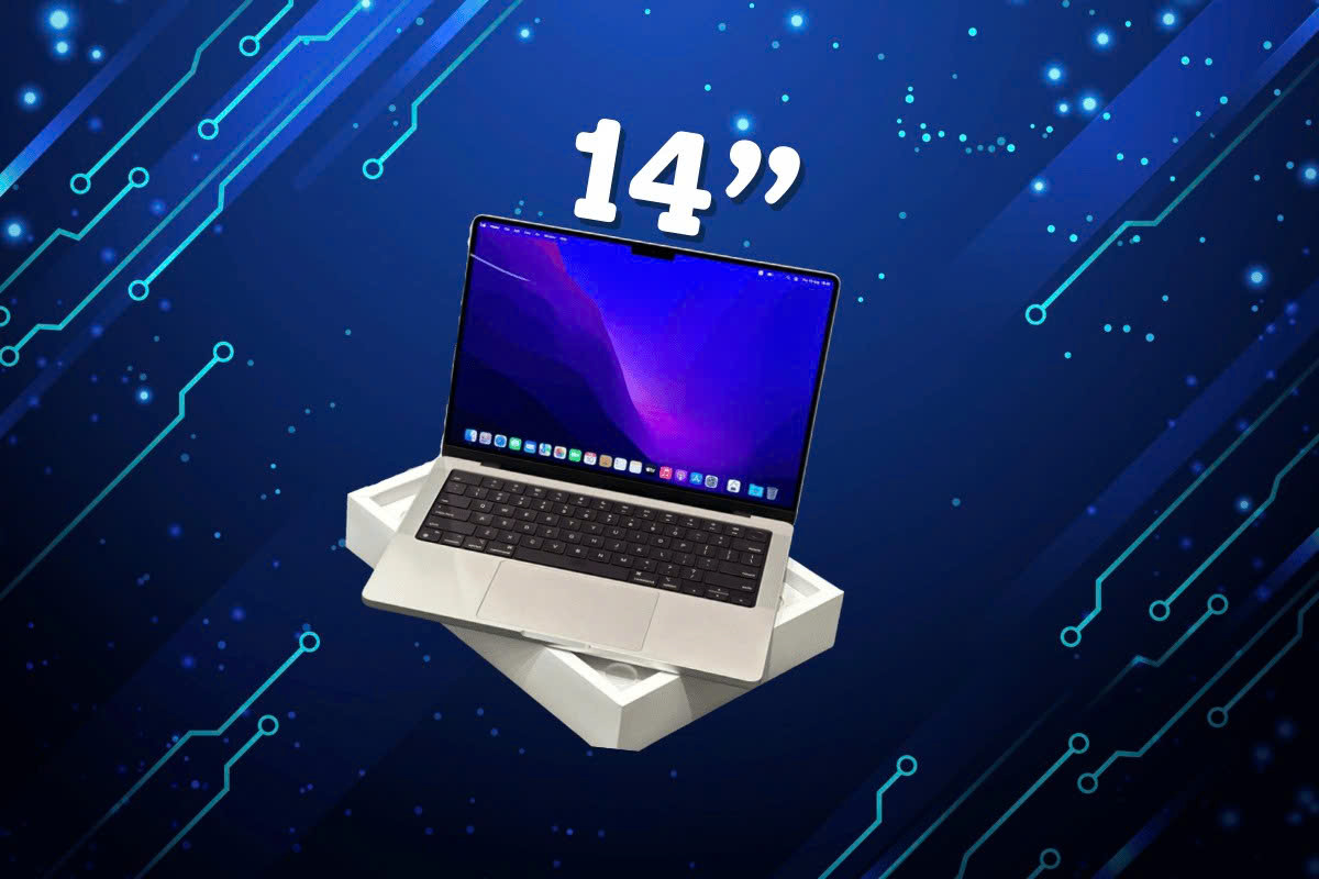 Macbook giá 20 triệu dành cho học sinh, sinh viên có những mẫu nào? 2 Macbook Pro 14 inch (đời cũ, chip Intel)