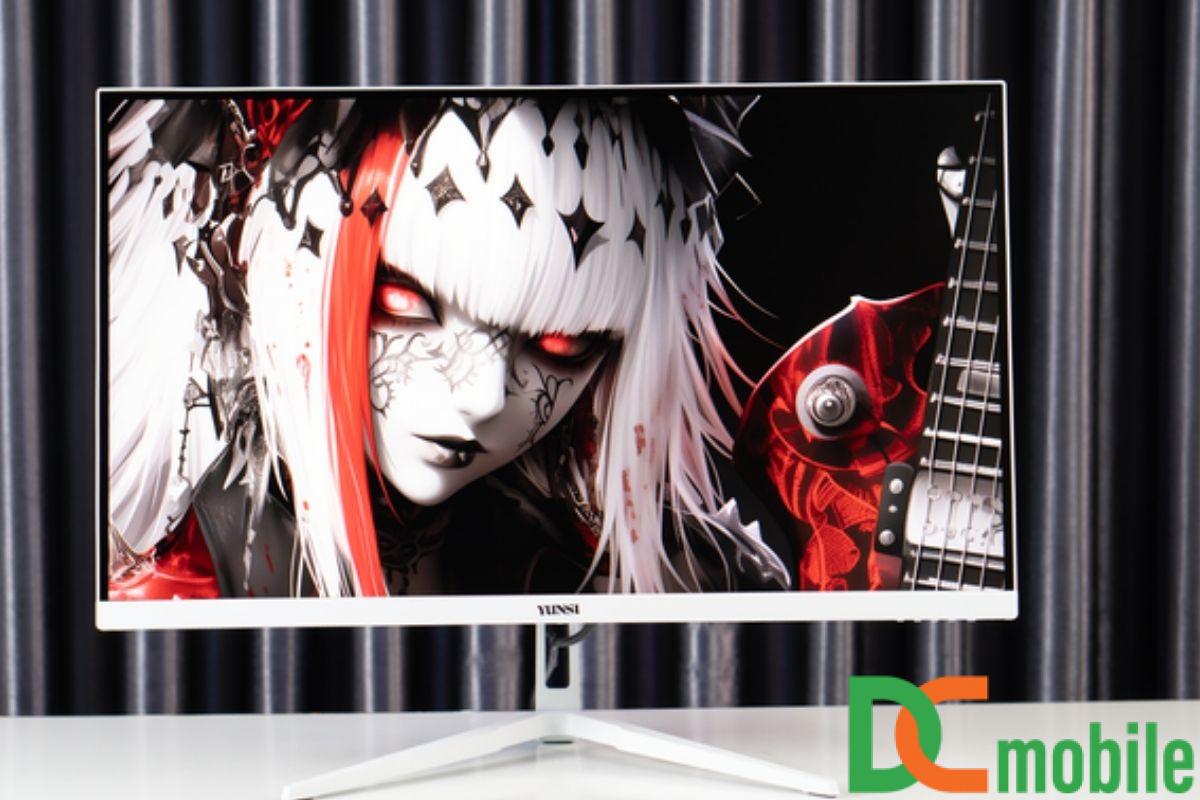 Màn hình YUNSI Y270GW 2K 100HZ trắng đế cao su