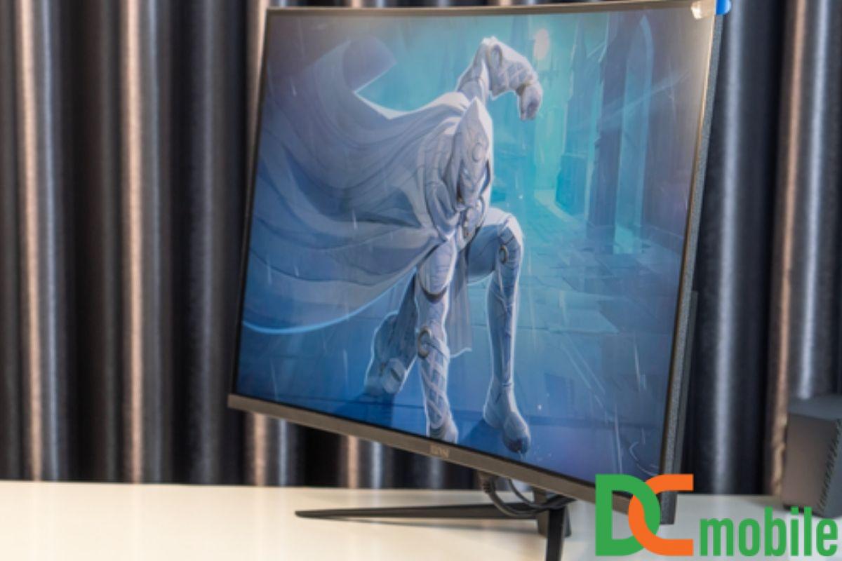 Được thiết kế màn hình cong 