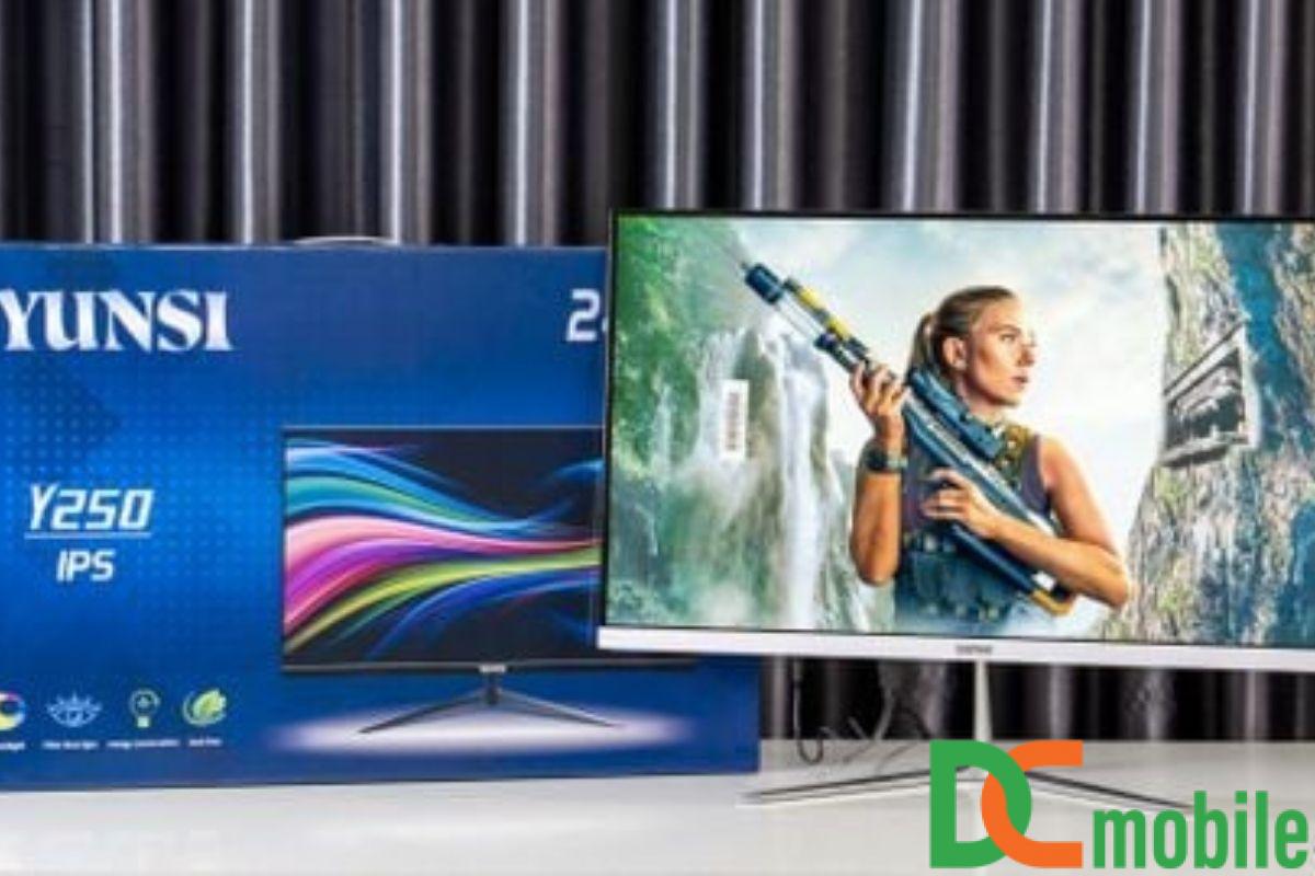 Màn hình YUNSI Y2450 23.8 1K 100HZ Trắng 10 Màn hình máy tính Y2450 nguyên bộ