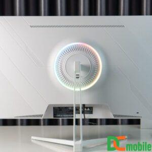 Màn YUNSI Y270GW 2K 100HZ trắng đế kim loại 2 Mặt sau