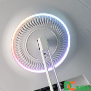 Màn hình YUNSI Y270GW 2K 100HZ trắng đế cao su 2 Trục